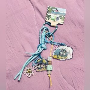 Hangyodon and Cinnamoroll Charms Keychain